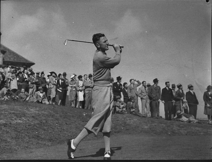 Bobby Locke, cuatro veces campeón del Open Championship.