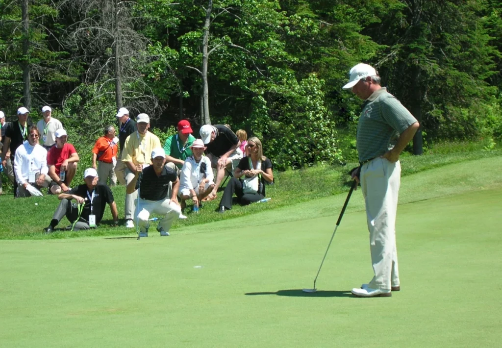 Fred Couples en el Telus World Skins Game en Canadá