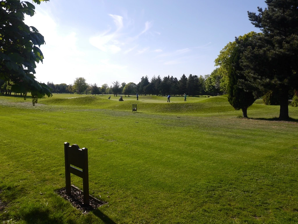 Vista del club de golf de Musselburgh en Escocia, uno de los campos más antiguos del mundo