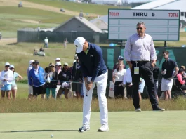 Todo o nada: ¿Qué necesitan los jugadores para entrar en los Playoffs de la FedExCup 2025? Jordan Spieth concentrado durante una ronda del US Open, imagen de 2018