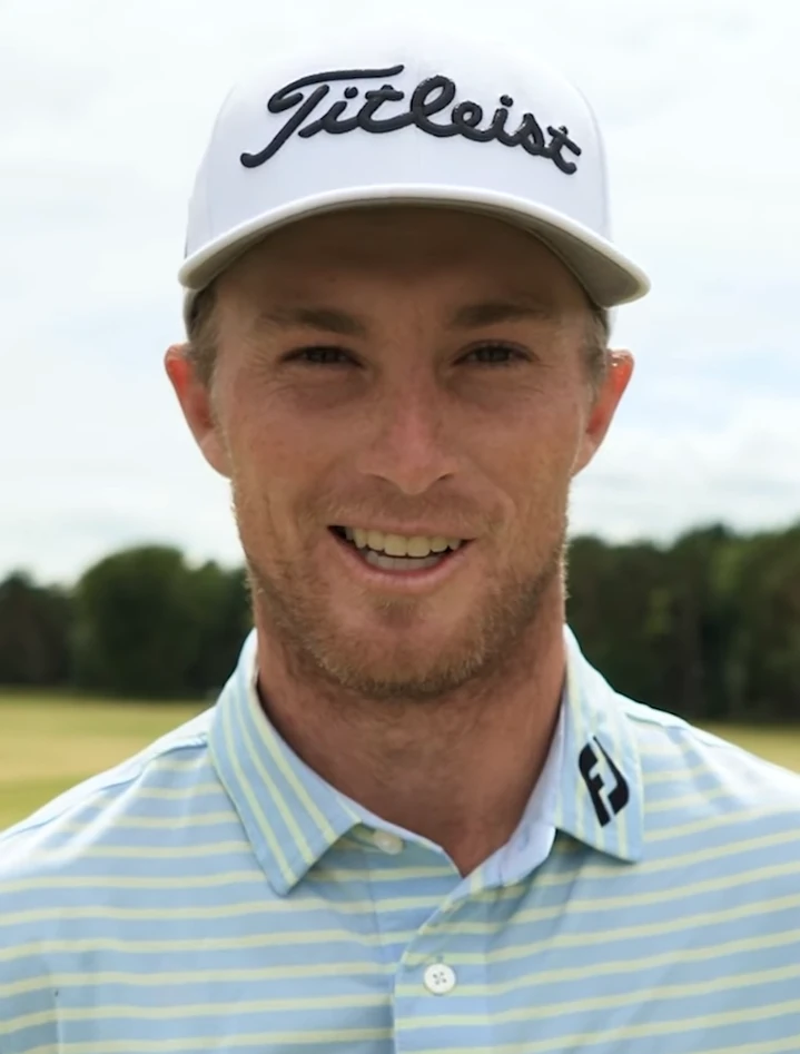 Will Zalatoris en torneo profesional de golf en 2022