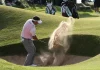 ¿Qué palo usar para salir de un búnker profundo? Lee Westwood golpeando desde el bunker en el Open Championship 2008